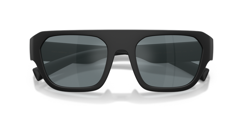 Dolce & Gabbana DG6206 in Matte Black / Grey Mirror Black (25256G) - Side View