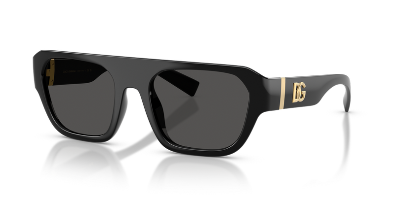Dolce & Gabbana DG6206 in Black / Dark Grey (501/87) - Alternate View
