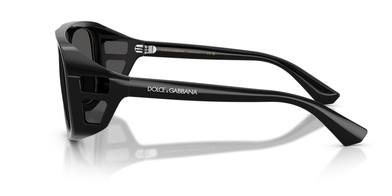 Dolce & Gabbana DG6208 in Black / Dark Grey (501/87) - Alternate View