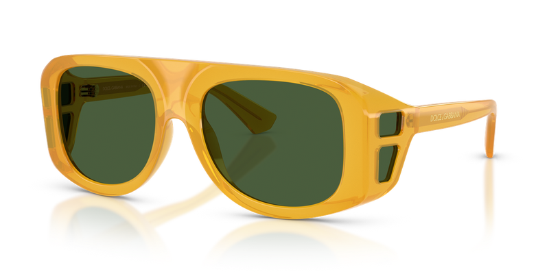 Dolce & Gabbana DG6208 in Opal Honey / Dark Green (652/71) - Alternate View