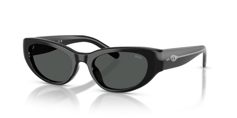 Diesel DL2010U in Solid Black (200187) - Front View