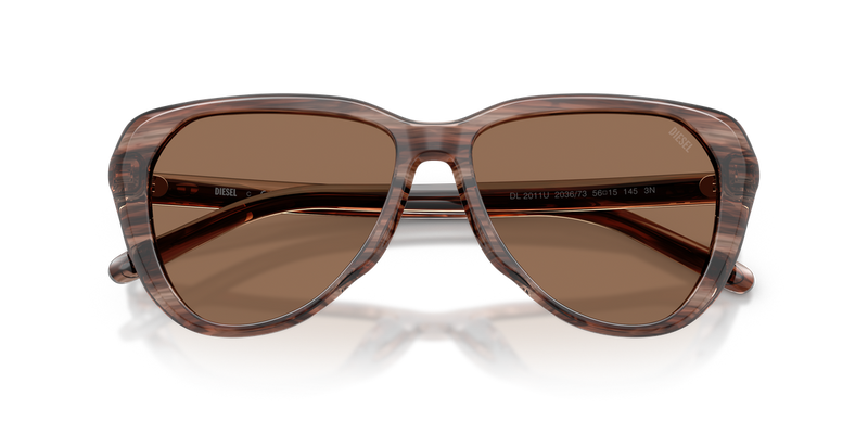 Diesel DL2011U in Striated Brown - Alternate View