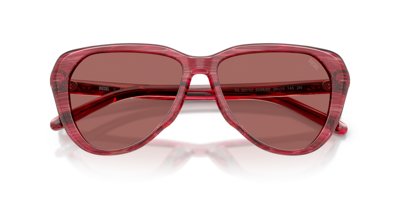 Diesel DL2011U in Striated Red - Alternate View