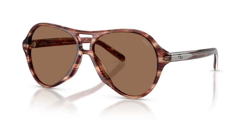 Diesel DL2013U in Striated Brown - Alternate View