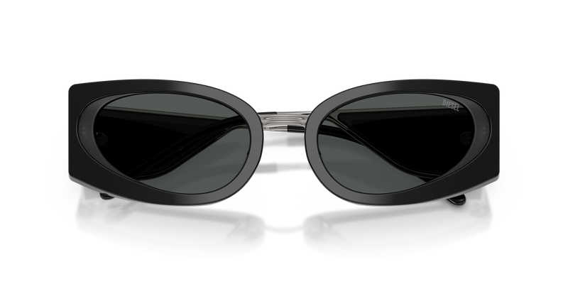 Diesel DL2014U in Black/Dark Grey - Side View