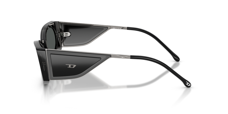 Diesel DL2014U in Black/Dark Grey - Back View