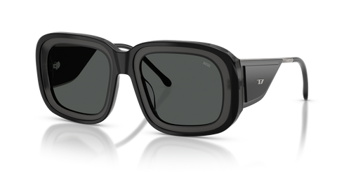 Black Tranparent Grey / Dark Grey (204487)