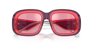 Pink Transparent / Pink Mirror Internal Silver (204930)