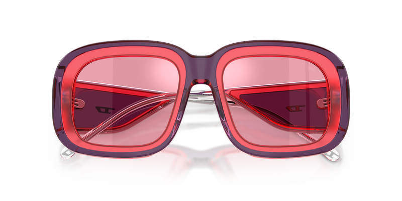 Diesel DL2015U in Pink Transparent - Alternate View