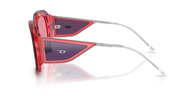 Diesel DL2015U in Pink Transparent - Alternate View
