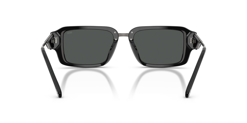 Diesel DL2016U in Black Tranparent Grey - Temple Detail
