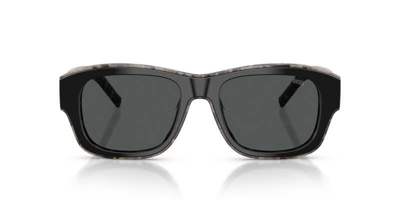 Diesel DL2020U in Top Nero/Tartaruga Ghiaccio - Alternate View