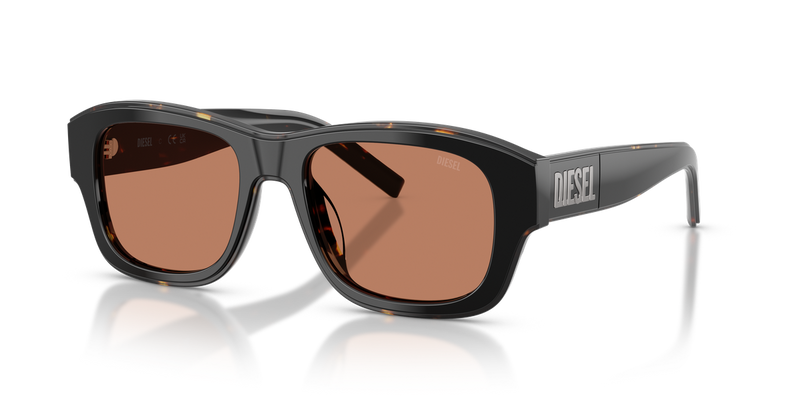 Diesel DL2020U in Top Black Havana Yellow - Alternate View