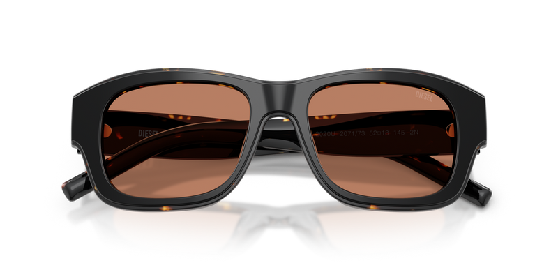 Diesel DL2020U in Top Black Havana Yellow - Alternate View