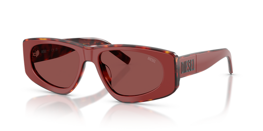 Diesel DL2021U - Top Red/Tartaruga Red / Dark Violet (206575)