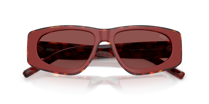 Diesel DL2021U in Top Red/Tartaruga Red - Side View