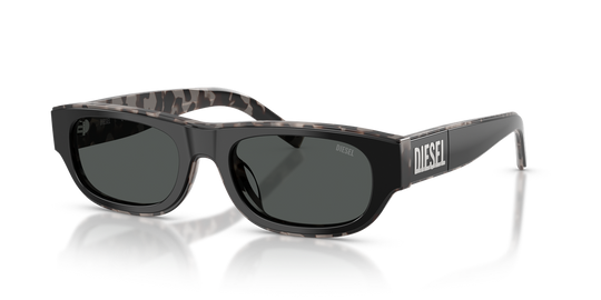 Diesel DL2022U - Top Nero/Tartaruga Ghiaccio / Dark Grey (206887)