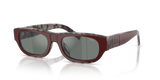 Top Burgundy Havana Grey / Dark Grey Flash Silver (20726V)