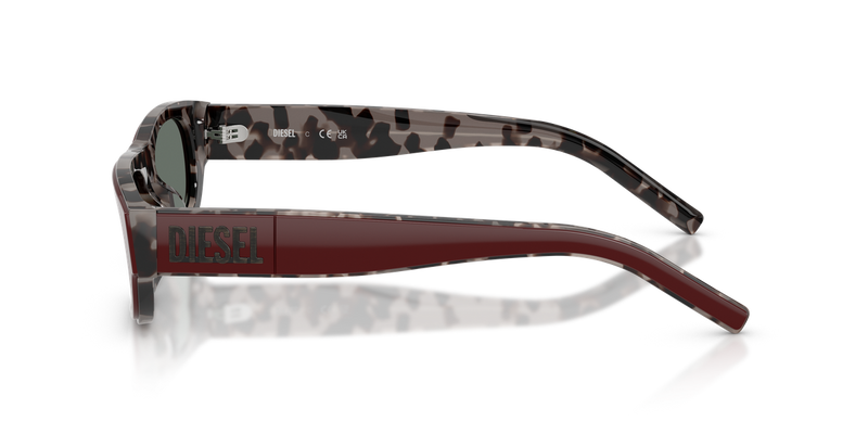 Diesel DL2022U in Top Burgundy Havana Grey - Alternate View