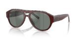 Top Burgundy/Havana / Dark Grey Mirror (20726V)