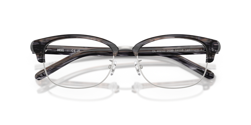 Diesel DL4021D in Striated Grey - Alternate View
