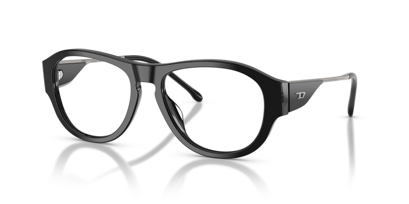 Diesel DL4022U in Black/Grey - Front View