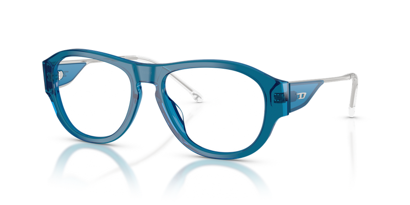 Diesel DL4022U in Blue Transparent - Alternate View
