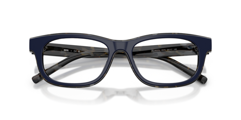 Diesel DL4027U in Top Blue/Blue Havana - Alternate View