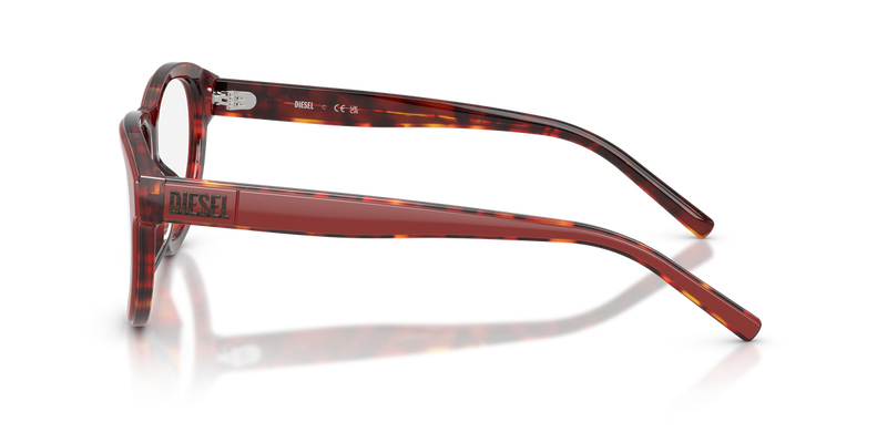 Diesel DL4031U in Top Red/Tartaruga Red - Back View