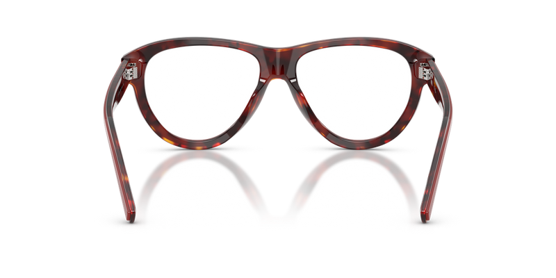 Diesel DL4031U in Top Red/Tartaruga Red - Temple Detail