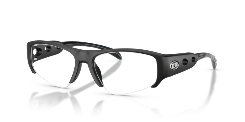 Diesel DL6009U in Transparent Crystal Solid Black - Front View