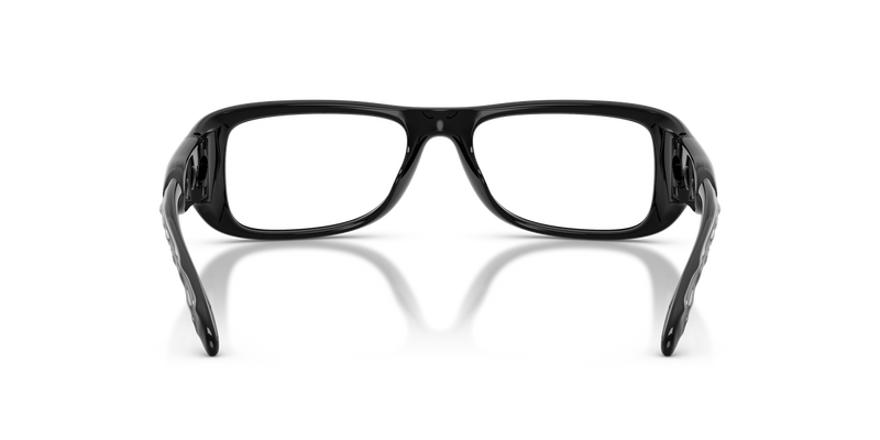 Diesel DL6010U in Transparent Crystal Solid Black - Temple Detail