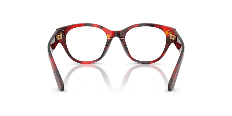 Dolce & Gabbana Kids DX3004 in Red Havana - Temple Detail