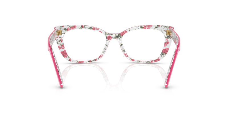Dolce & Gabbana Kids 0DX3357 in Pink On Pink Flowers - Alternate View