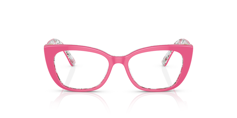 Dolce & Gabbana Kids 0DX3357 in Pink On Pink Flowers - Alternate View