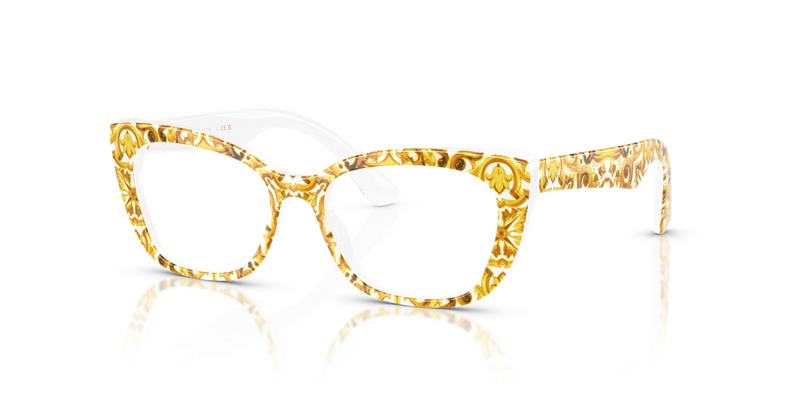 Dolce & Gabbana Kids 0DX3357 in Yellow Maiolica - Alternate View
