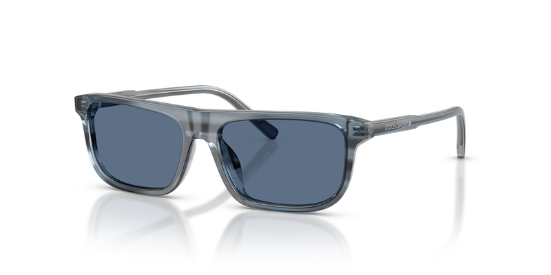 Dolce & Gabbana Kids 0DX4009 in Transparent Blue/Striped Blue - Alternate View