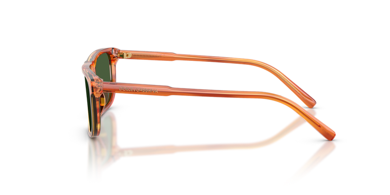Dolce & Gabbana Kids 0DX4009 in Transparent Camel/Striped Ginger - Alternate View