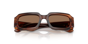 Transparent Brown/Striped Brown / Dark Brown (348173)