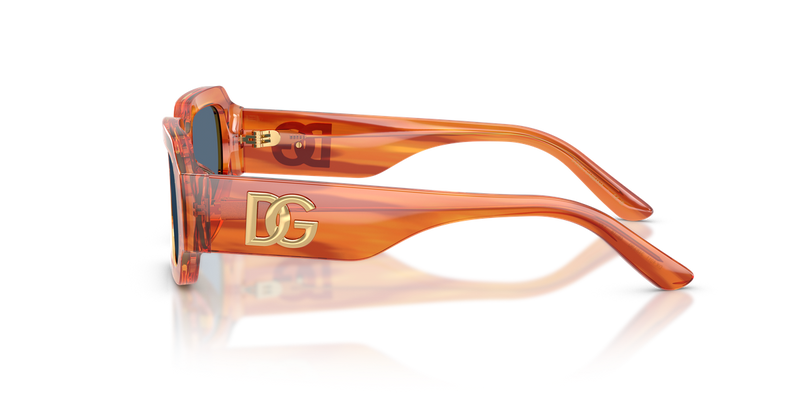 Dolce & Gabbana Kids 0DX4011 in Transparent Camel/Striped Ginger - Alternate View