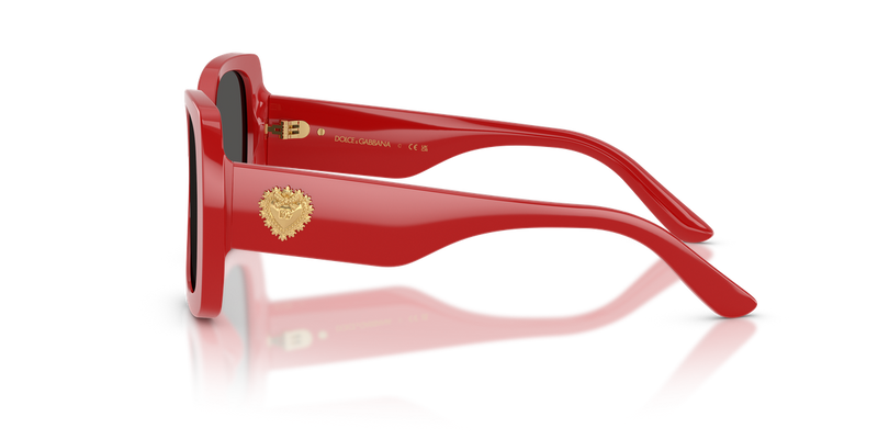 Dolce & Gabbana Kids 0DX4012 in Full Red - Back View