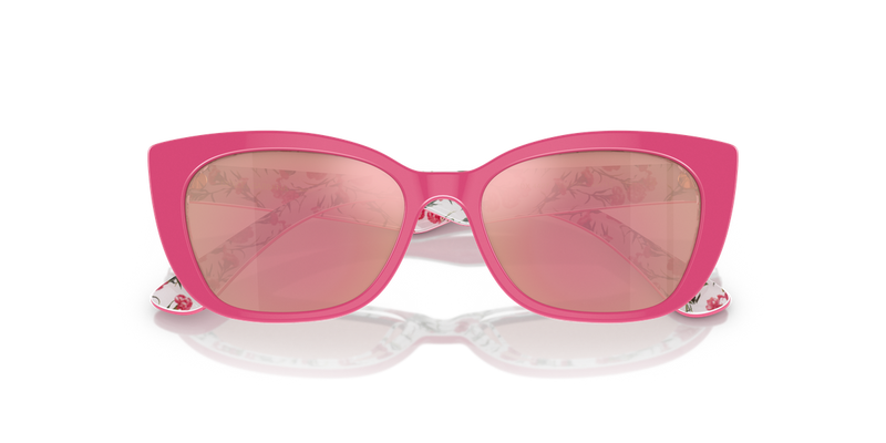 Dolce & Gabbana Kids 0DX4427 in Pink On Pink Flowers - Alternate View