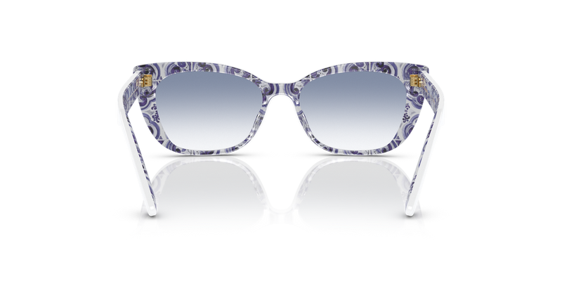 Dolce & Gabbana Kids 0DX4427 in White On Blue Maiolica - Alternate View