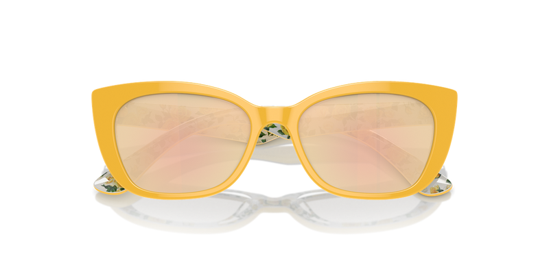 Dolce & Gabbana Kids 0DX4427 in Yellow On Yellow Roses - Alternate View