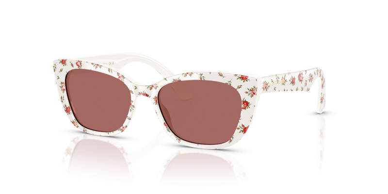 Dolce & Gabbana Kids 0DX4427 in Print White Roses - Front View