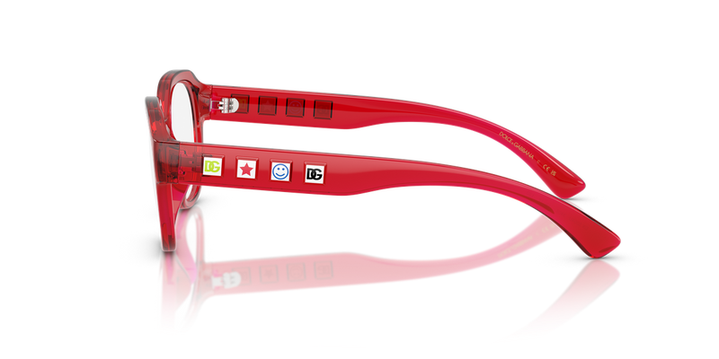 Dolce & Gabbana Kids 0DX5004U in Transparent Red - Alternate View