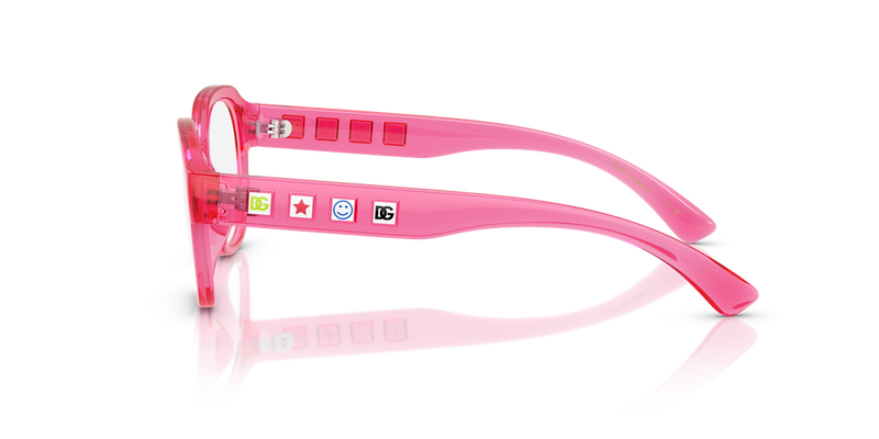 Dolce & Gabbana Kids 0DX5004U in Transparent Fucsia - Alternate View