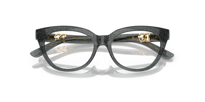 Dolce & Gabbana Kids 0DX5005U in Glitter Black - Alternate View