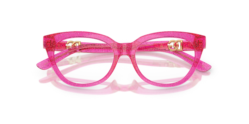 Dolce & Gabbana Kids 0DX5005U in Glitter Pink - Alternate View