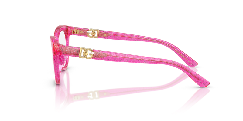 Dolce & Gabbana Kids 0DX5005U in Glitter Pink - Alternate View